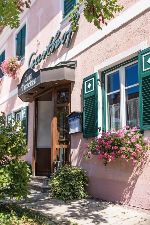 Gasthof Zum Hirschen Burgau Eksteriør bilde